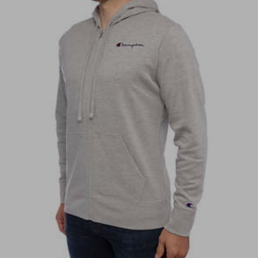 NWT Mens Champion zip up hoodie jacket - Picture 2 of 5
